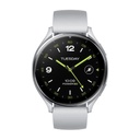 Xiaomi Watch 2 Silver Case With Gray TPU Strap