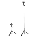 Hoco K25 Magnetic Selfie Stick Tripod with Wireless Shutter Remote – Black